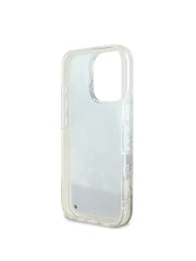 Liquid Glitter Flower iPhone 16 Pro Case