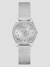 Silver-Tone Mesh Analog Watch