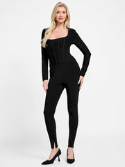 Aisha Bandage Jumpsuit