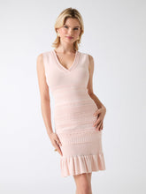 Syria Scalloped Sweater Dress