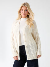 Ginny Cable-Knit Sweater Cardigan