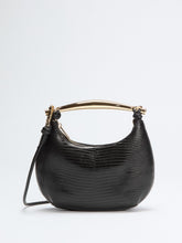 Victoria Leather Mini Hobo Bag