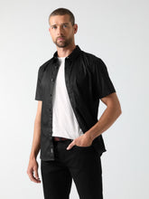 Luxe Stretch Short-Sleeve Shirt