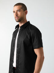 Luxe Stretch Short-Sleeve Shirt
