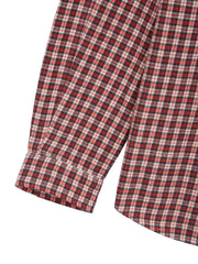 Plaid Button-Up Shirt