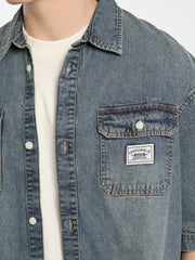 GUESS Originals Boxy Denim Shirt