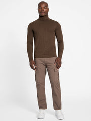 Eco Viscose-Blend Ribbed Shirt