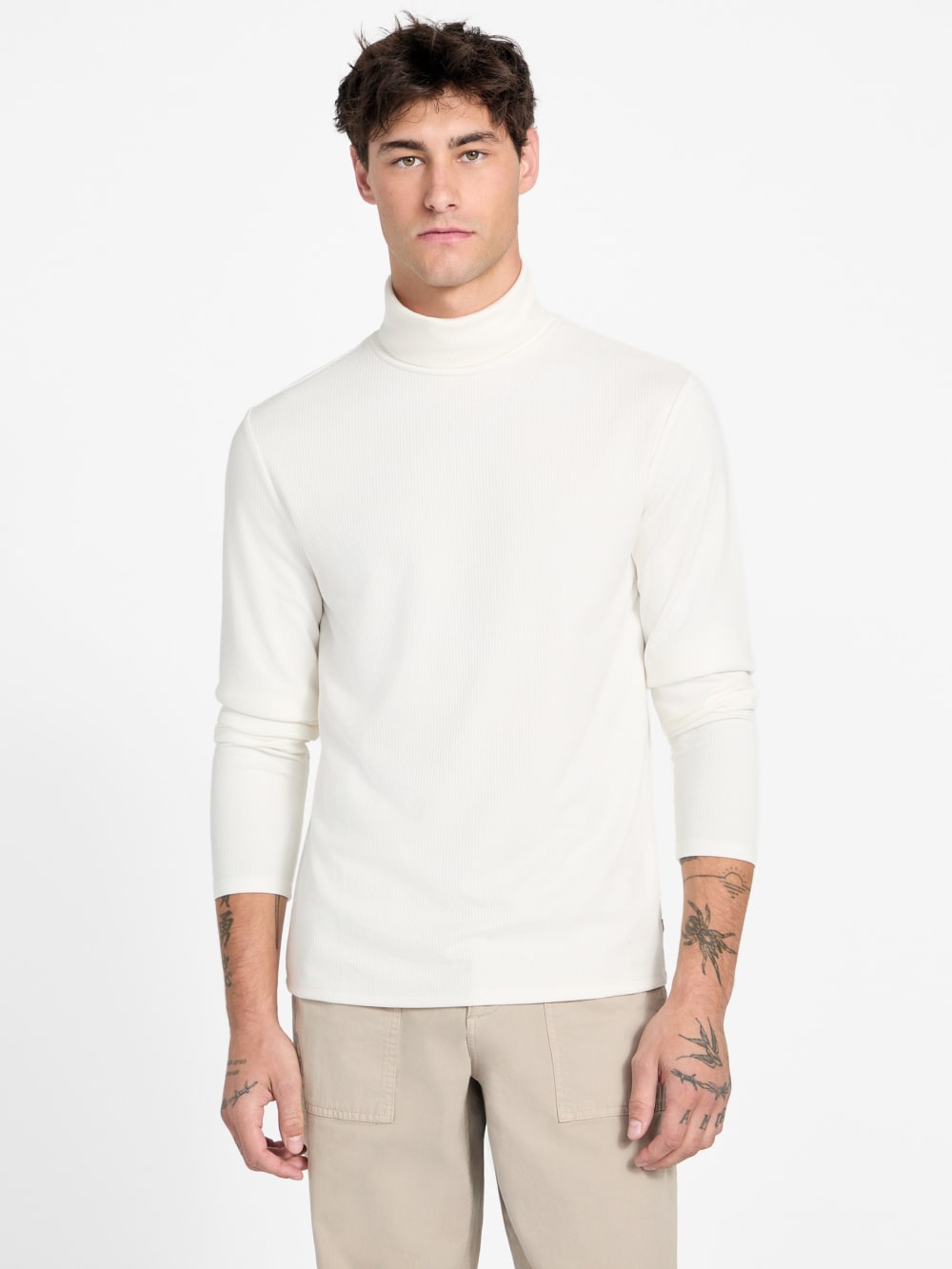 Eco Viscose-Blend Ribbed Shirt