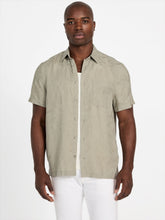Eco Jacquard Foliage Pocket Shirt