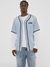 GUESS Originals Denim Baseball Shirt