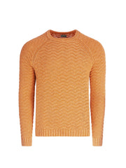 open herringbone sweater