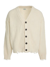 frayed cardigan