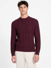 Eco Nathan Mixed Cable-Knit Sweater