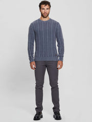 Eli Treated Stitched Sweater