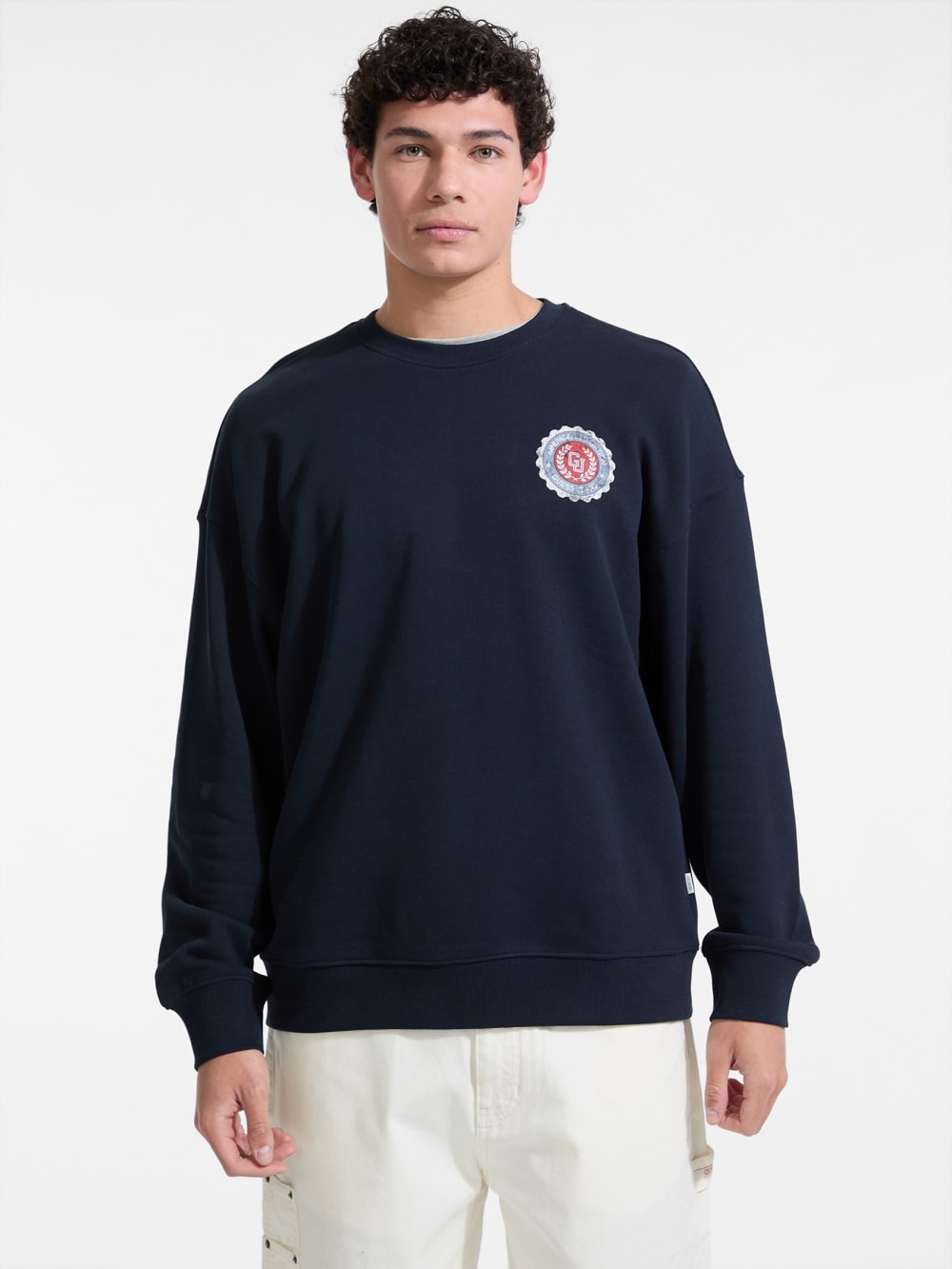 Varsity Logo Crewneck Sweatshirt