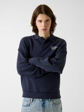 Polo neck sweatshirt
