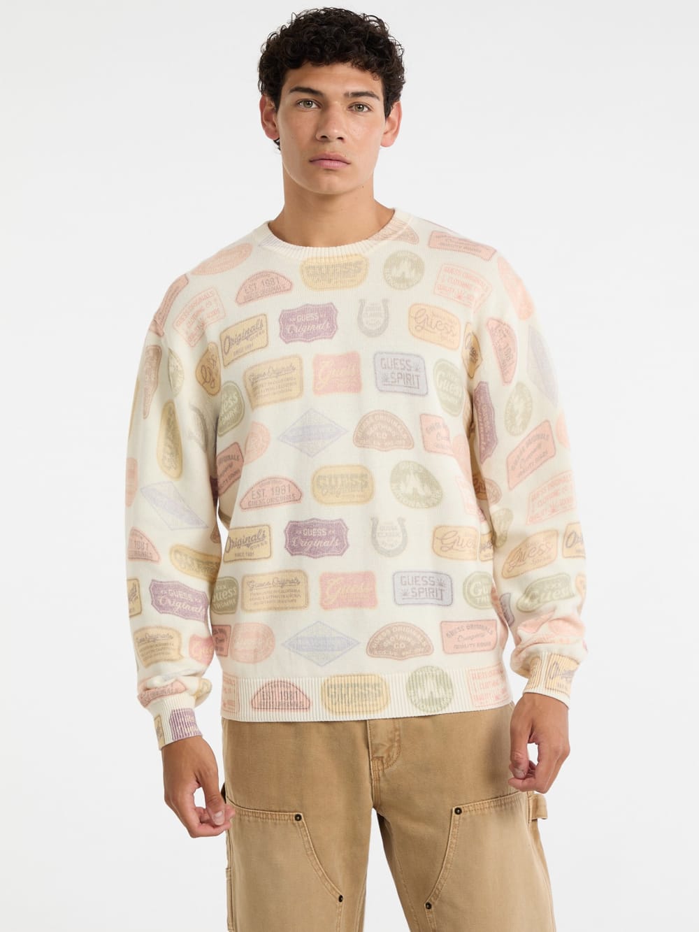 GUESS Originals Eco Printed Sweater