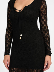 Alba Pointelle Maxi Dress
