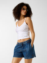 Viscose-blend tank top