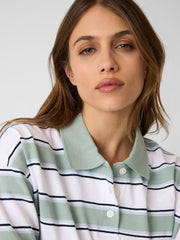 Striped polo