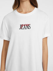 Oversized Mixed Logo Tee