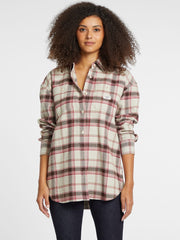 Oversized Long-Sleeve Pocket Shirt