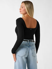 Slim fit striped top
