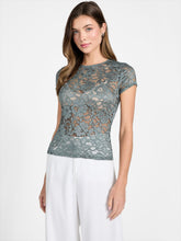 Floral lace top