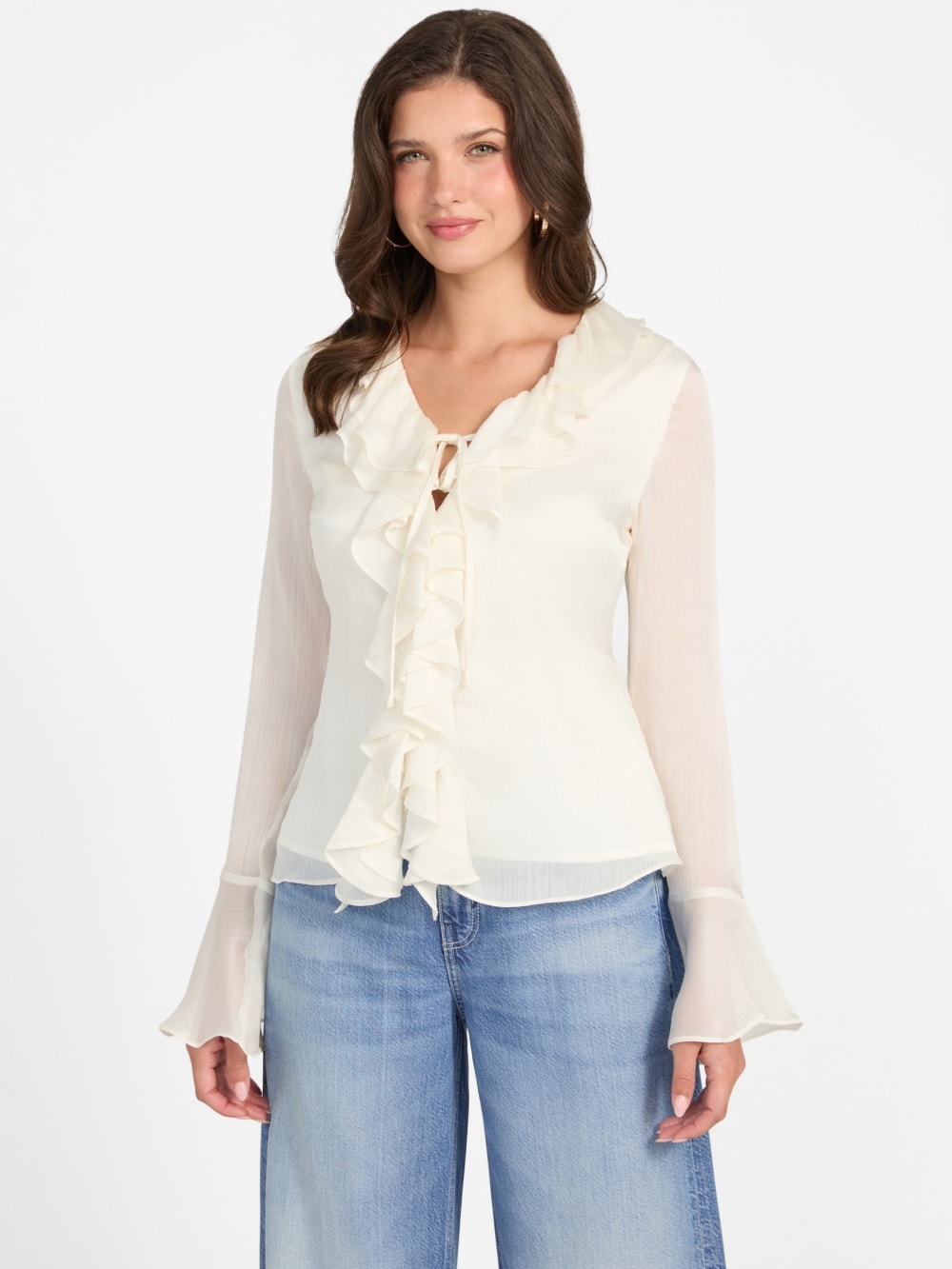 Sana Ruffle Top