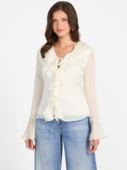 Sana Ruffle Top