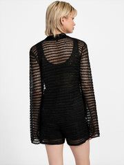 Bella Open-Stitch Top