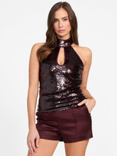 Misty Sequin Halter Top