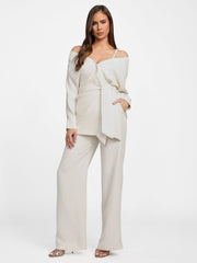 Eco Greta Linen-Blend Wrap Tunic