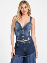 Cathy Denim Bustier