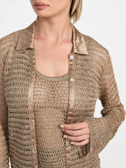 Bella Open-Stitch Top
