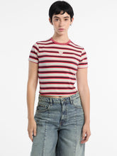 Eco GUESS Originals Core Striped Baby Tee