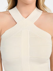 Staci Halter Sweater Top