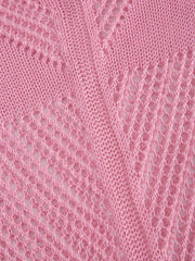 Washed Crochet Sweater