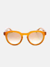 Oversized Round Plastic Sunglasses
