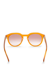 Oversized Round Plastic Sunglasses