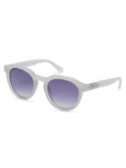Oversized Round Plastic Sunglasses