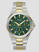 Multi-Tone and Green Multifunction Watch