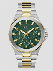 Multi-Tone and Green Multifunction Watch