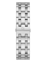 Silver-Tone and Blue Chronograph Sport Watch