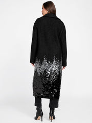 Vicky Sequin Knit Coat