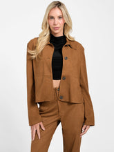 Aria Faux-Suede Jacket