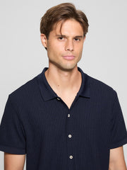 Pointelle Knit Shirt