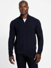 Eco Noel Zip Cable-Knit Sweater