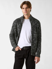 Austin Slub Zip-Up Cardigan