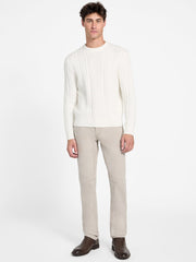 Eco Nathan Mixed Cable-Knit Sweater